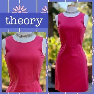 THEORY stretch sheath dress
